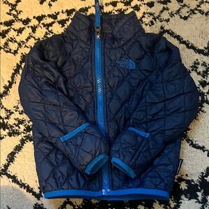 The North Face Navy Quilted Jacket